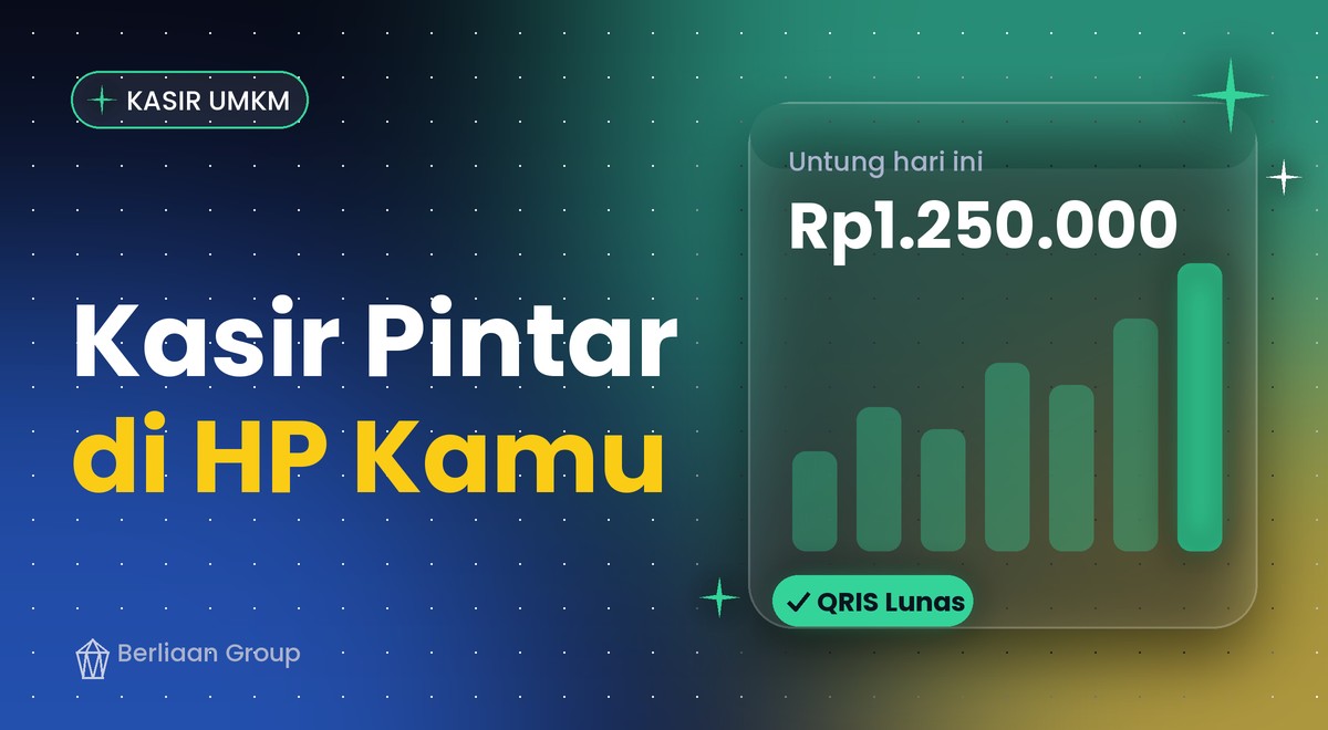 Kasir Pintar di HP - sampul produk Berliaan