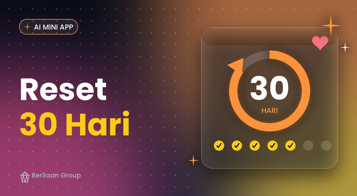 Reset 30 Hari - sampul produk Berliaan